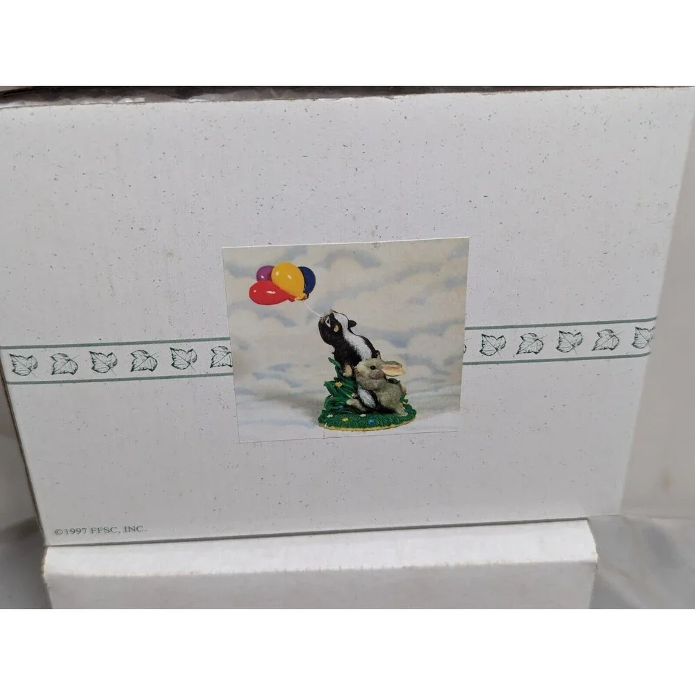 Fitz & Floyd Charming Tails 'Hang On!' Special Edition #98/600 Figurine- MIB